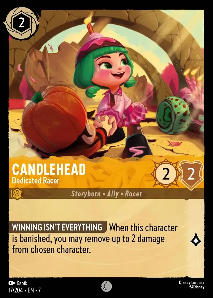 Candlehead - Dedicated Racer · Archazia's Island 17/206