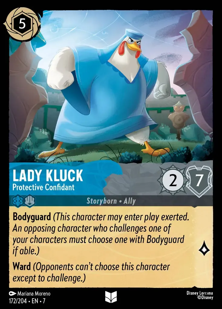 Lady Kluck - Protective Confidant · Archazia's Island 172/206