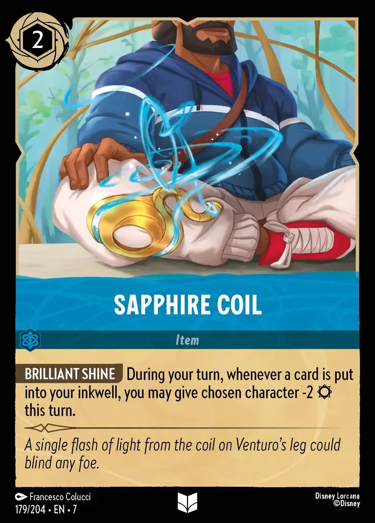 Sapphire Coil · Archazia's Island 179/206