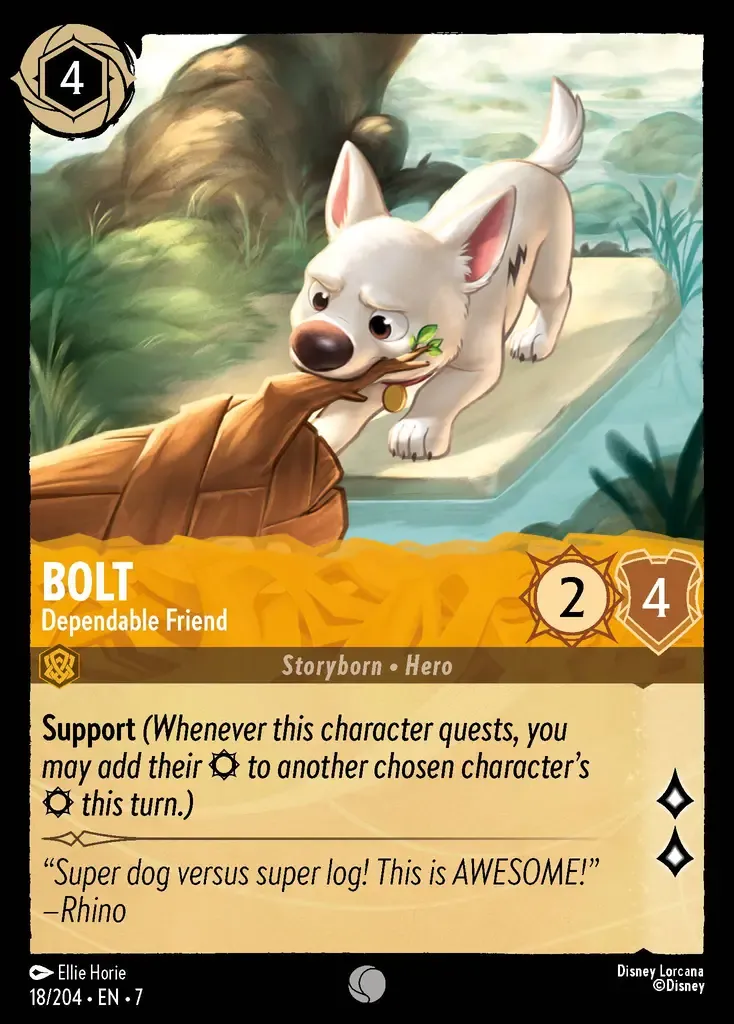 Bolt - Dependable Friend · Archazia's Island 18/206