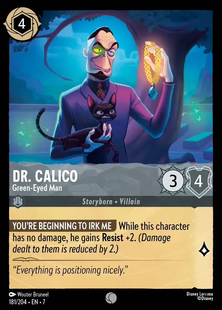 Dr. Calico - Green-Eyed Man · Archazia's Island 181/206