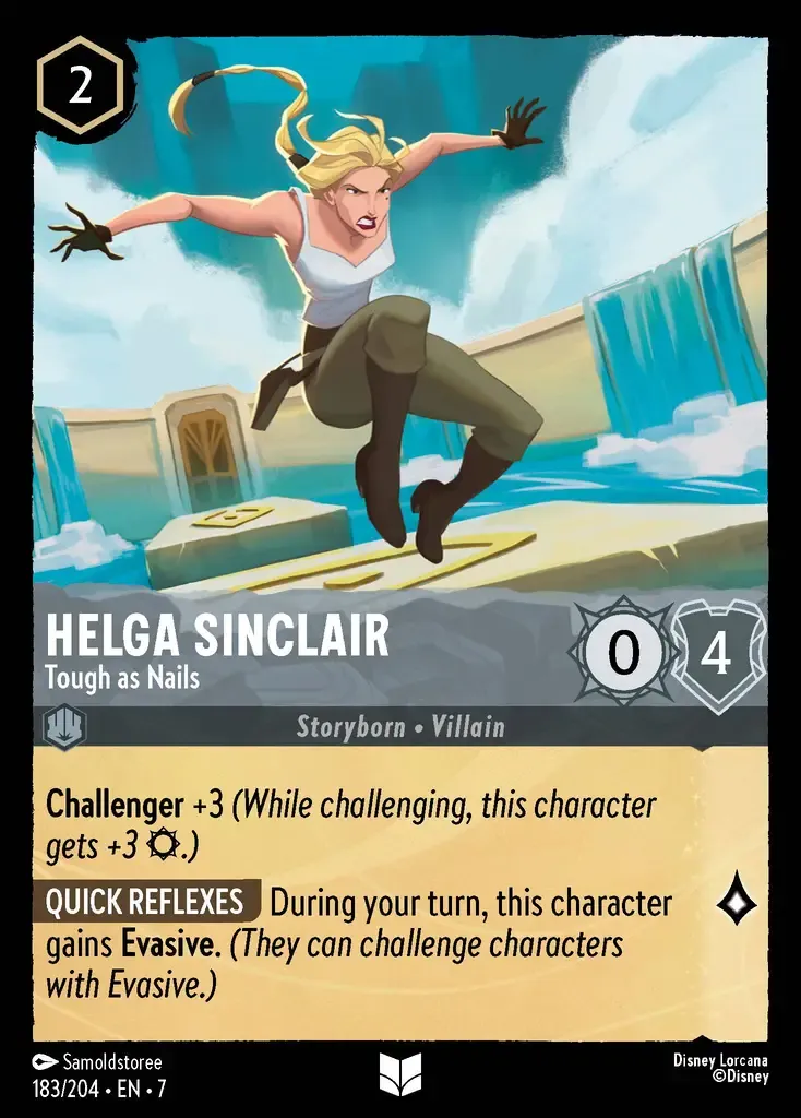 Helga Sinclair - Tough as Nails · Archazia's Island 183/206