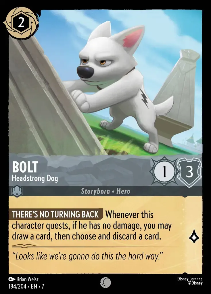 Bolt - Headstrong Dog · Archazia's Island 184/206