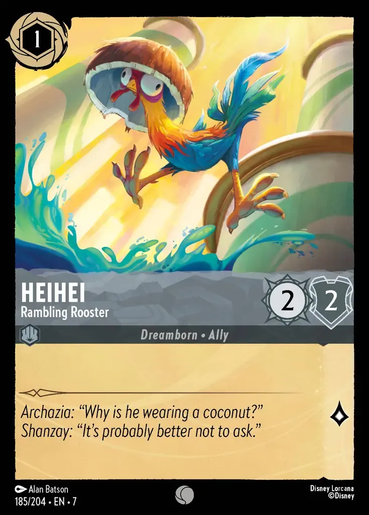 Heihei - Rambling Rooster · Archazia's Island 185/206