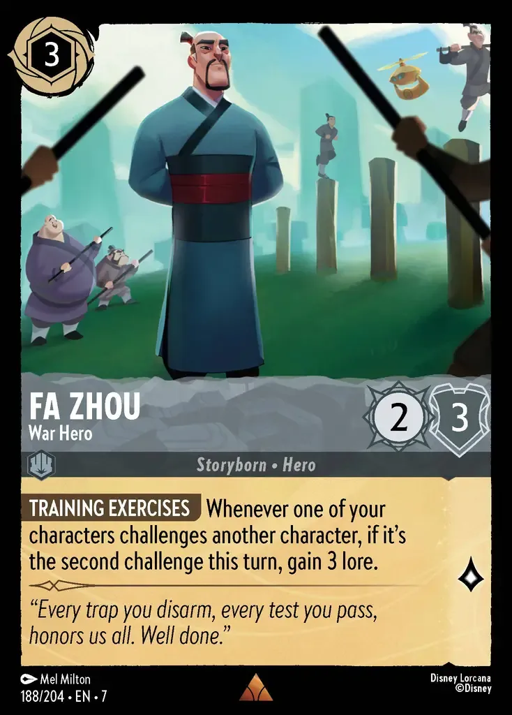Fa Zhou - War Hero · Archazia's Island 188/206