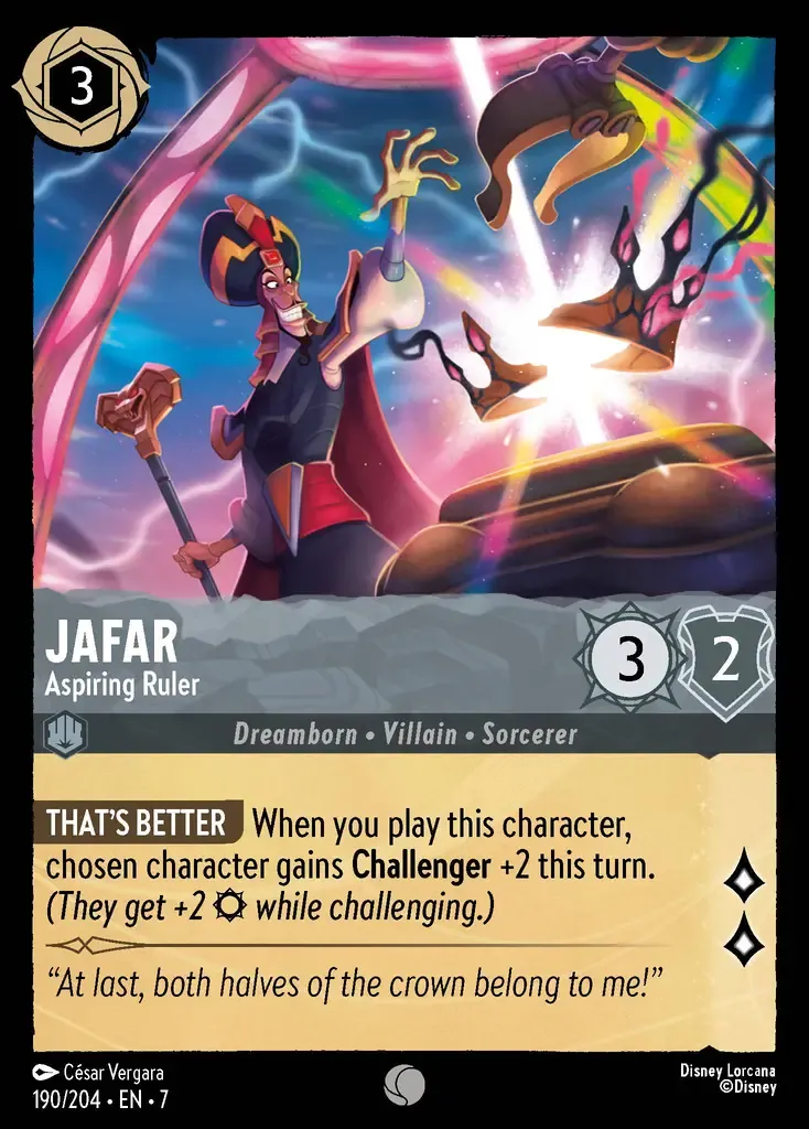 Jafar - Aspiring Ruler · Archazia's Island 190/206