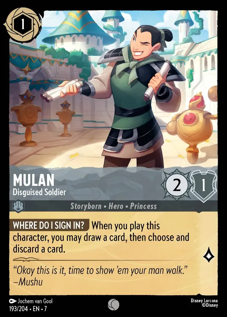 Mulan - Disguised Soldier · Archazia's Island 193/206