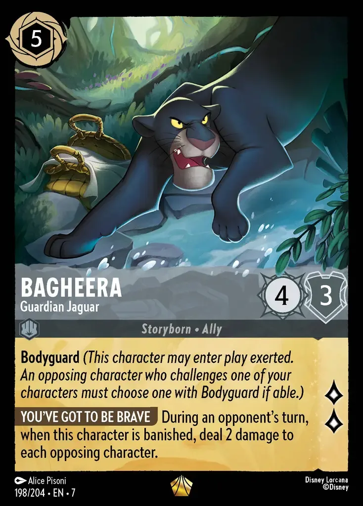 Bagheera - Guardian Jaguar · Archazia's Island 198/206