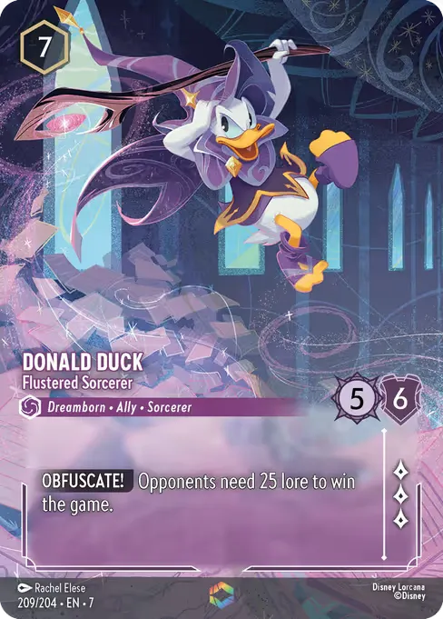 Donald Duck - Flustered Sorcerer · Archazia's Island 209/206
