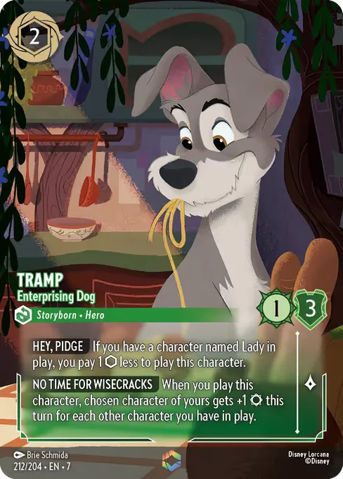 Tramp - Enterprising Dog · Archazia's Island 212/206