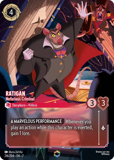Ratigan - Nefarious Criminal · Archazia's Island 216/206