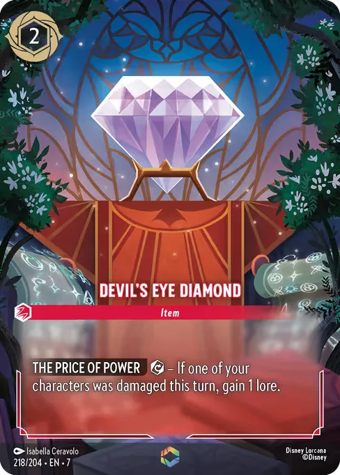 Devil's Eye Diamond · Archazia's Island 218/206