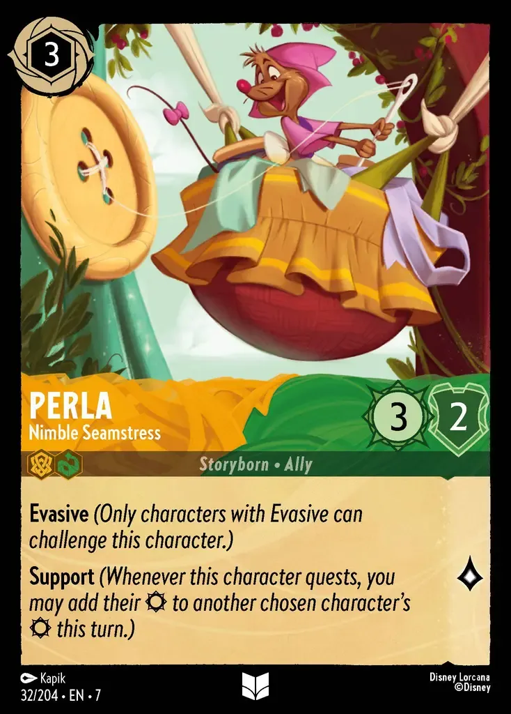Perla - Nimble Seamstress · Archazia's Island 32/206