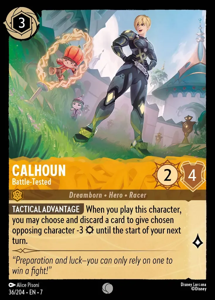 Calhoun - Battle-Tested · Archazia's Island 36/206