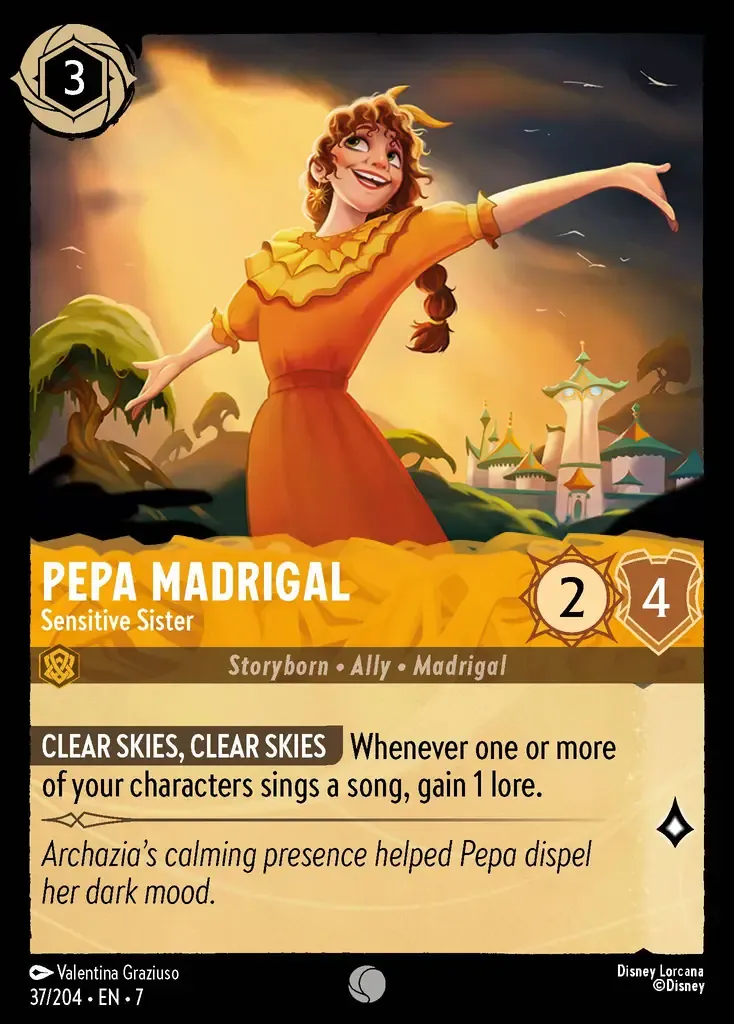 Pepa Madrigal - Sensitive Sister · Archazia's Island 37/206