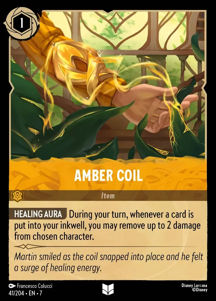 Amber Coil · Archazia's Island 41/206