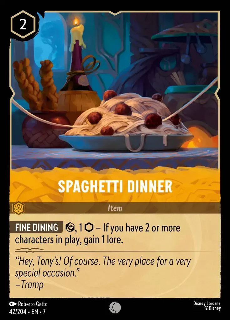 Spaghetti Dinner · Archazia's Island 42/206