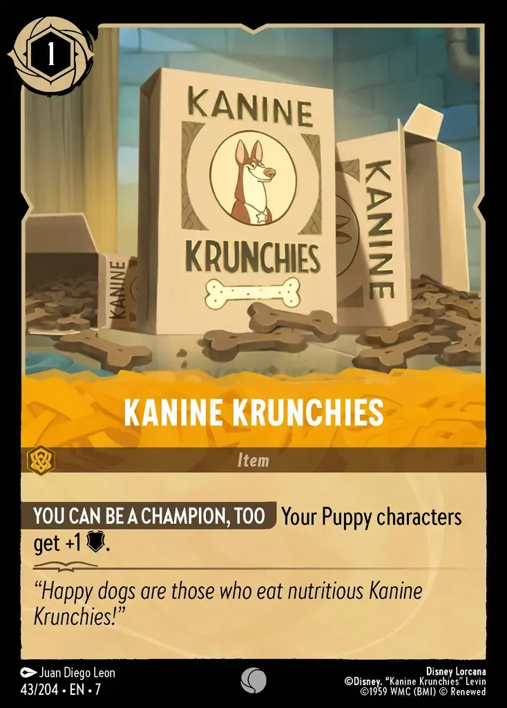 Kanine Krunchies · Archazia's Island 43/206