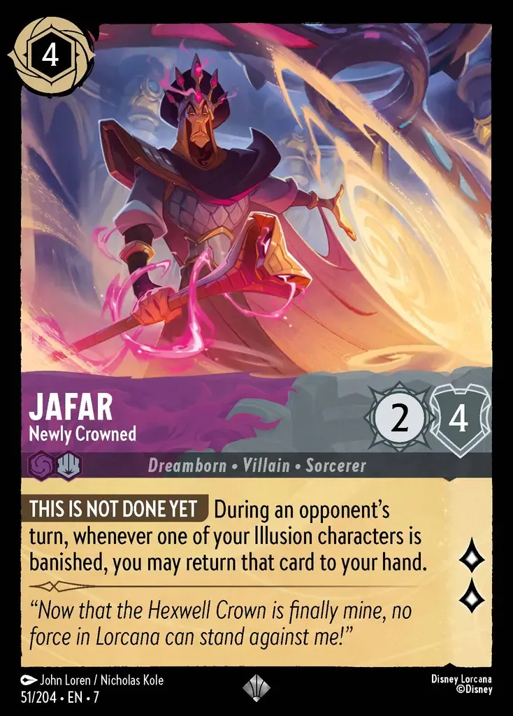 Jafar - Newly Crowned · Archazia's Island 51/206