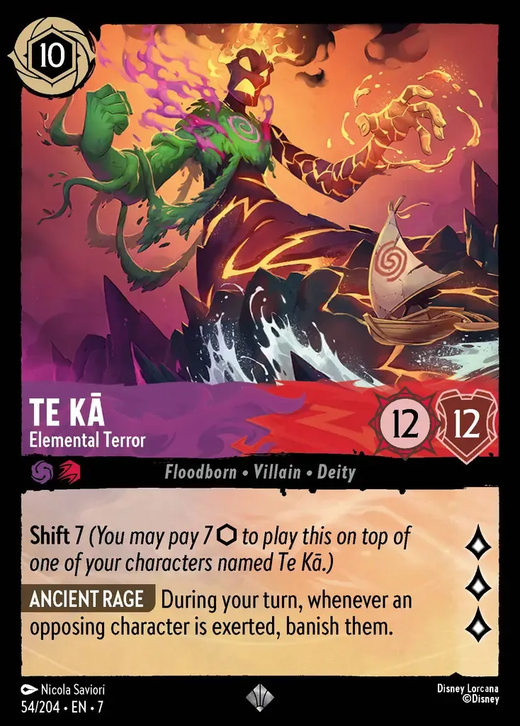 Te Kā - Elemental Terror · Archazia's Island 54/206