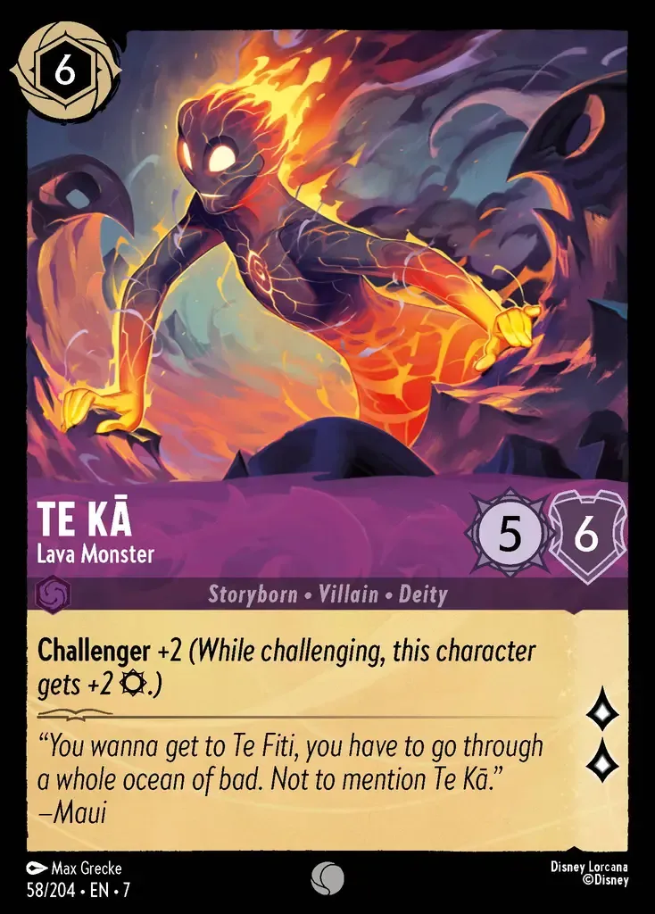 Te Kā - Lava Monster · Archazia's Island 58/206