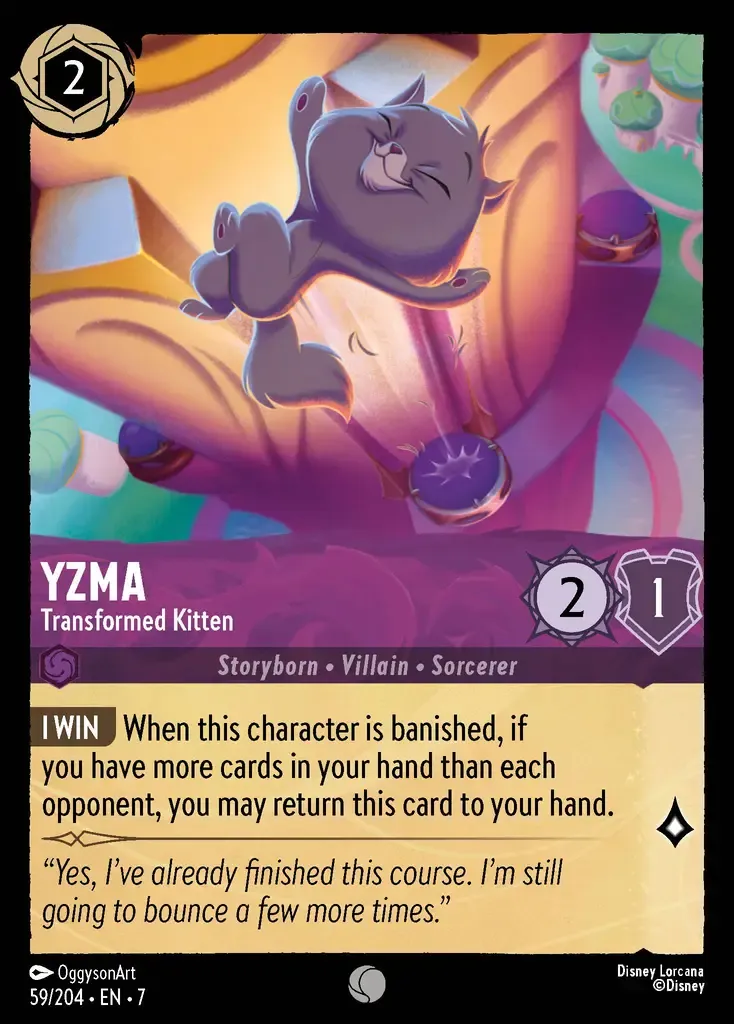 Yzma - Transformed Kitten · Archazia's Island 59/206