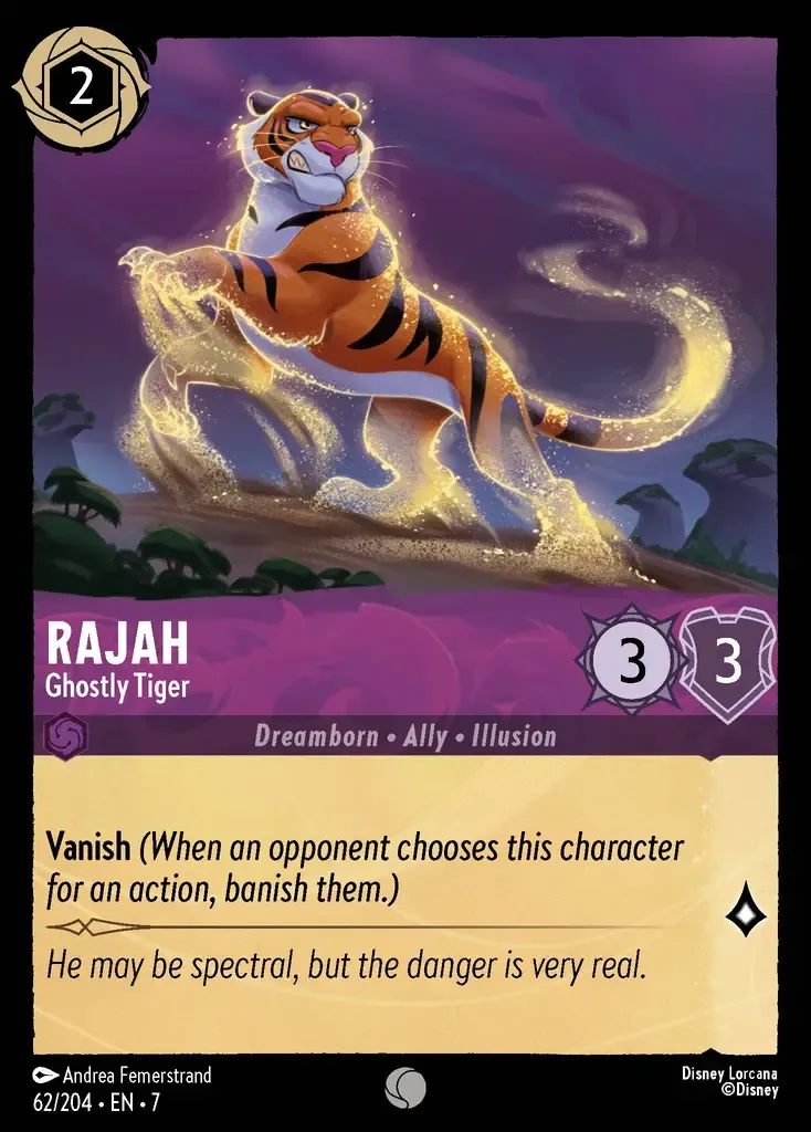 Rajah - Ghostly Tiger · Archazia's Island 62/206