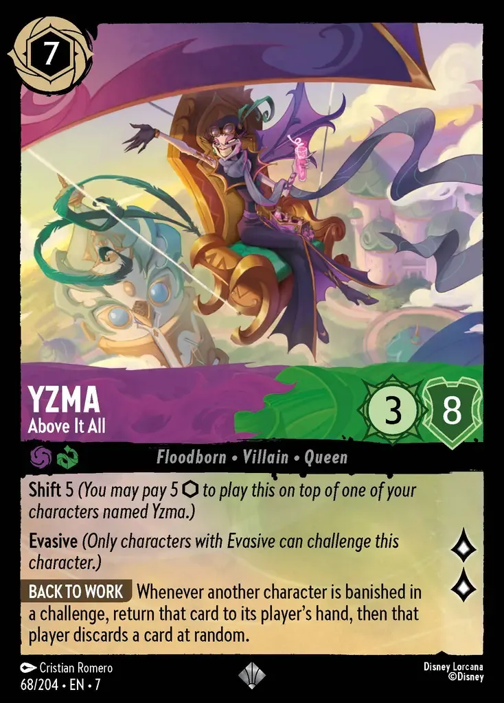 Yzma - Above It All · Archazia's Island 68/206