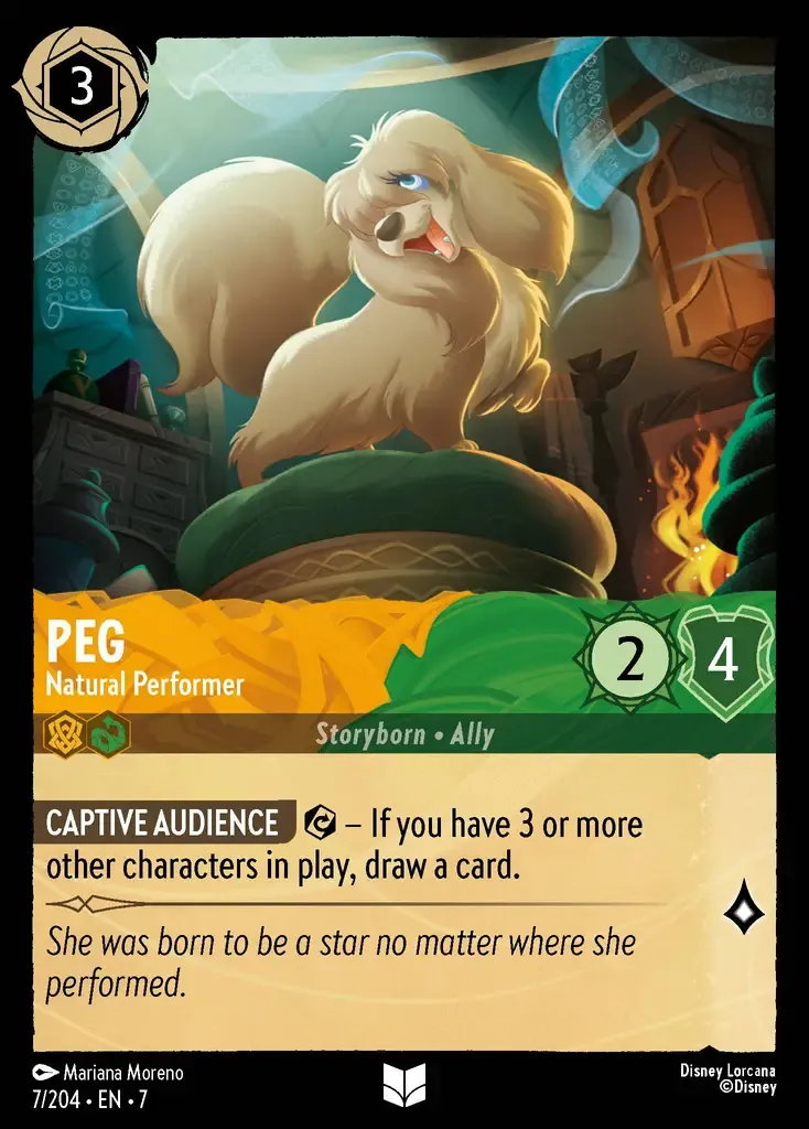 Peg - Natural Performer · Archazia's Island 7/206