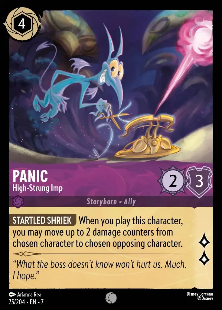 Panic - High-Strung Imp · Archazia's Island 75/206