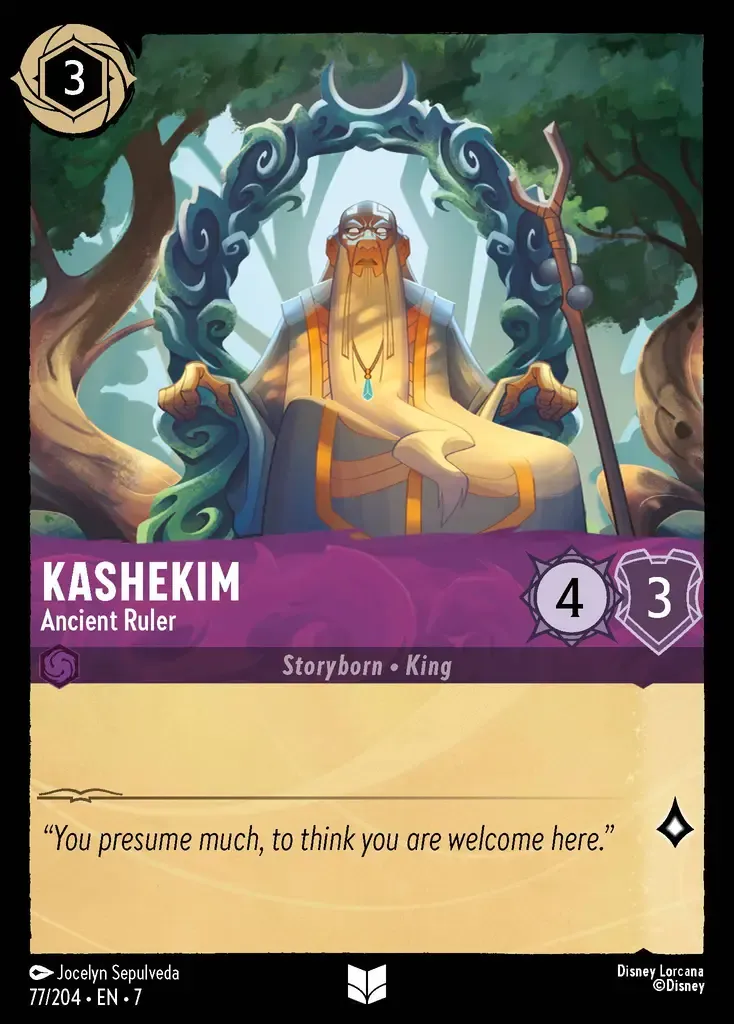 Kashekim - Ancient Ruler · Archazia's Island 77/206