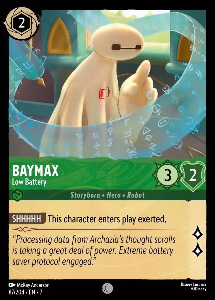 Baymax - Low Battery · Archazia's Island 87/206