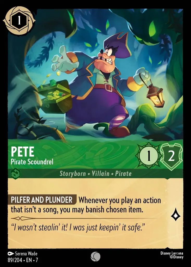 Pete - Pirate Scoundrel · Archazia's Island 89/206