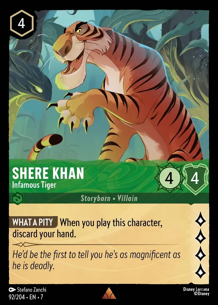 Shere Khan - Infamous Tiger · Archazia's Island 92/206