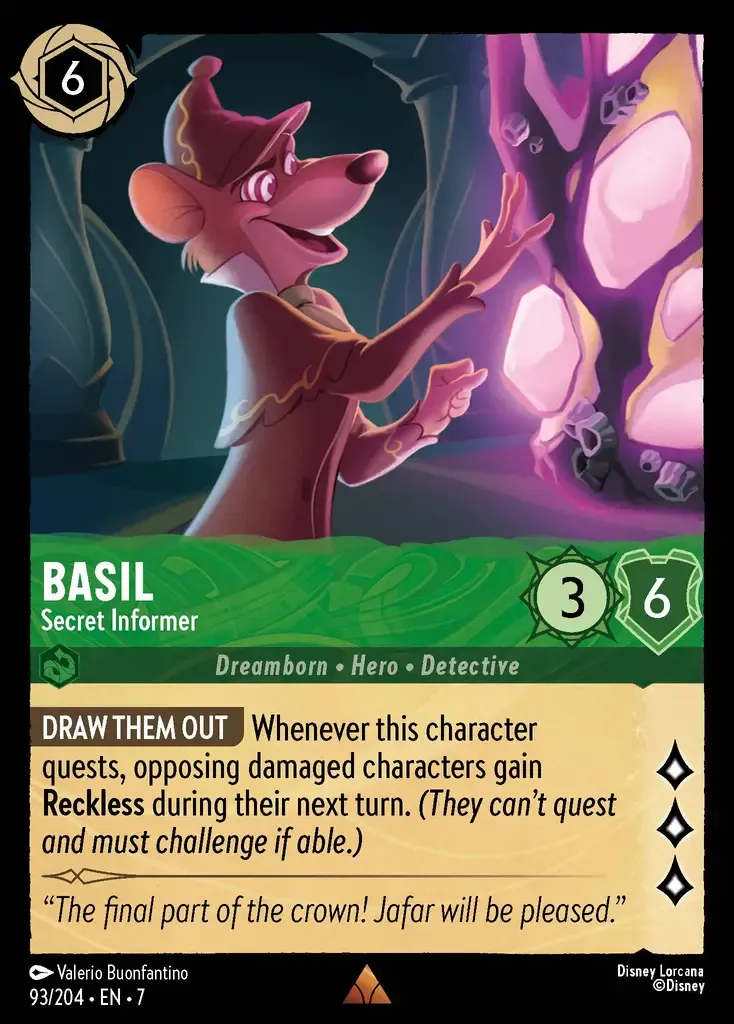 Basil - Secret Informer · Archazia's Island 93/206