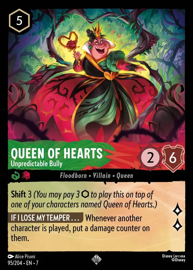 Queen of Hearts - Unpredictable Bully · Archazia's Island 95/206
