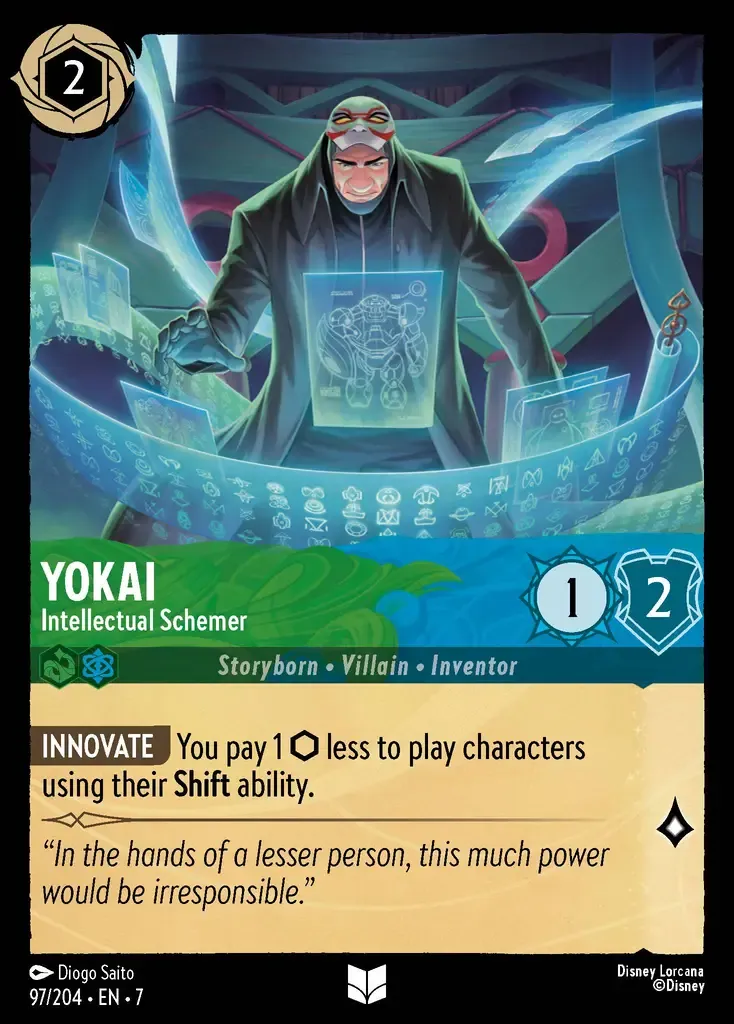 Yokai - Intellectual Schemer · Archazia's Island 97/206