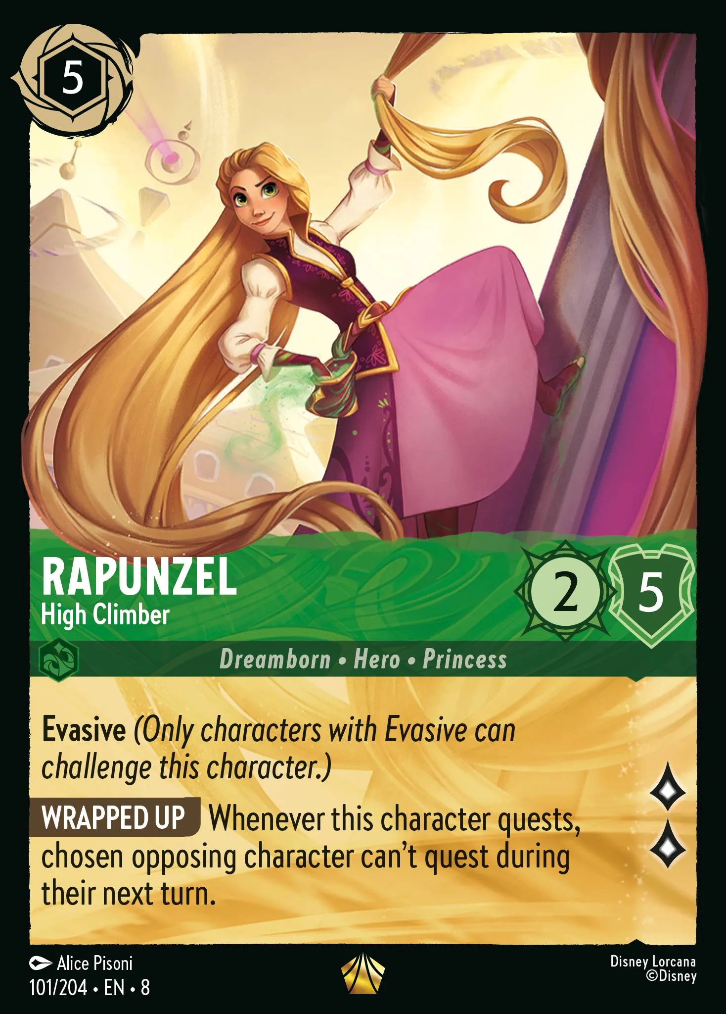 Rapunzel - High Climber · Reign of Jafar 101/211