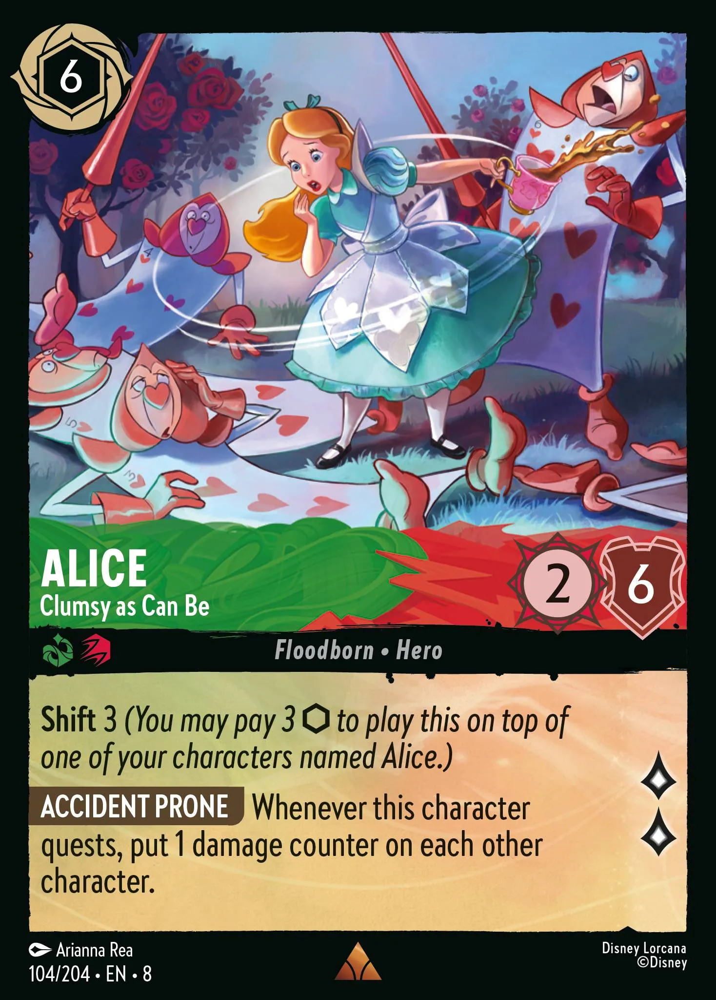 Alice - Clumsy as Can Be · Reign of Jafar 104/211