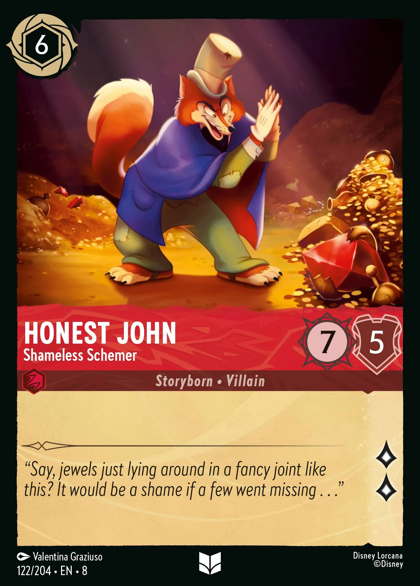 Honest John - Shameless Schemer · Reign of Jafar 122/211