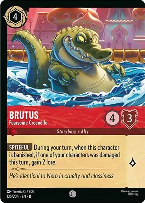 Brutus - Fearsome Crocodile · Reign of Jafar 125f/211