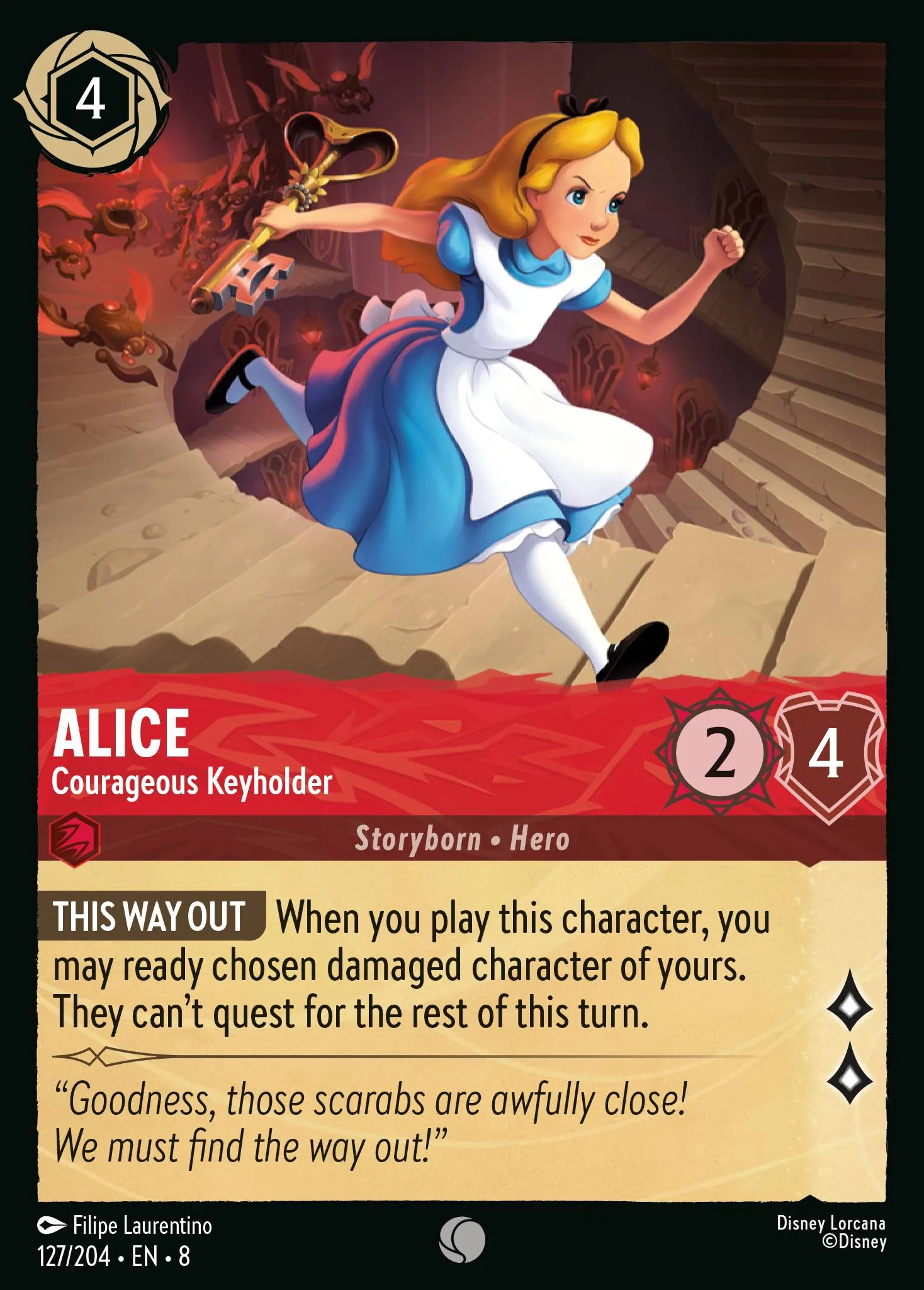 Alice - Courageous Keyholder · Reign of Jafar 127/211