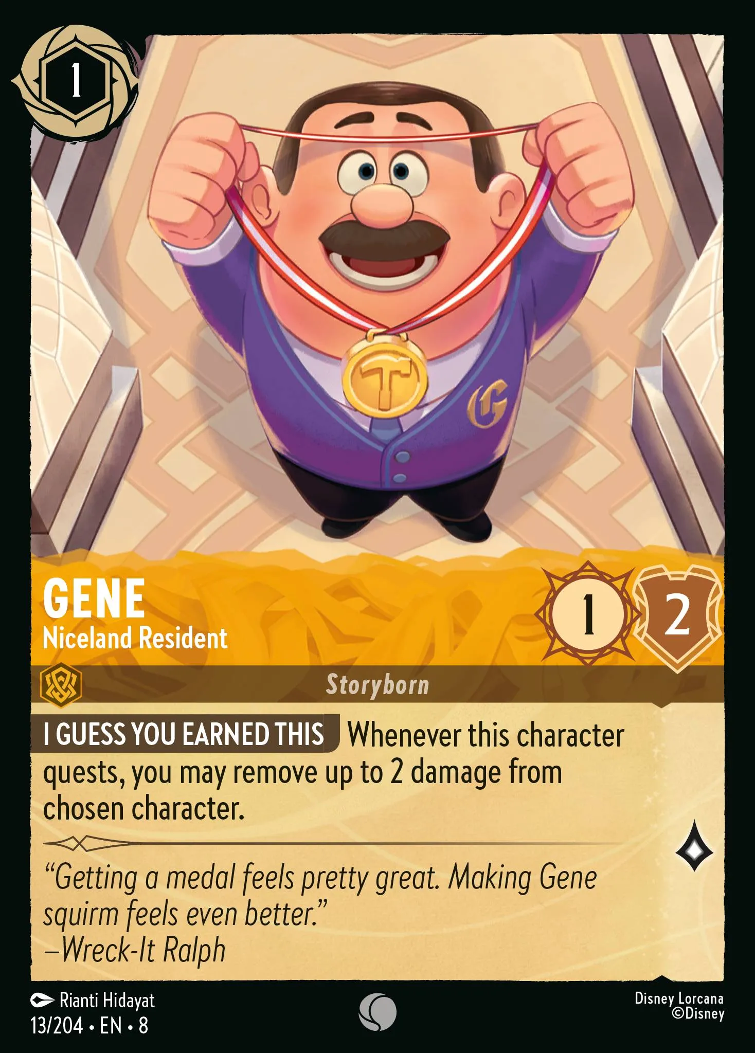 Gene - Niceland Resident · Reign of Jafar 13/211