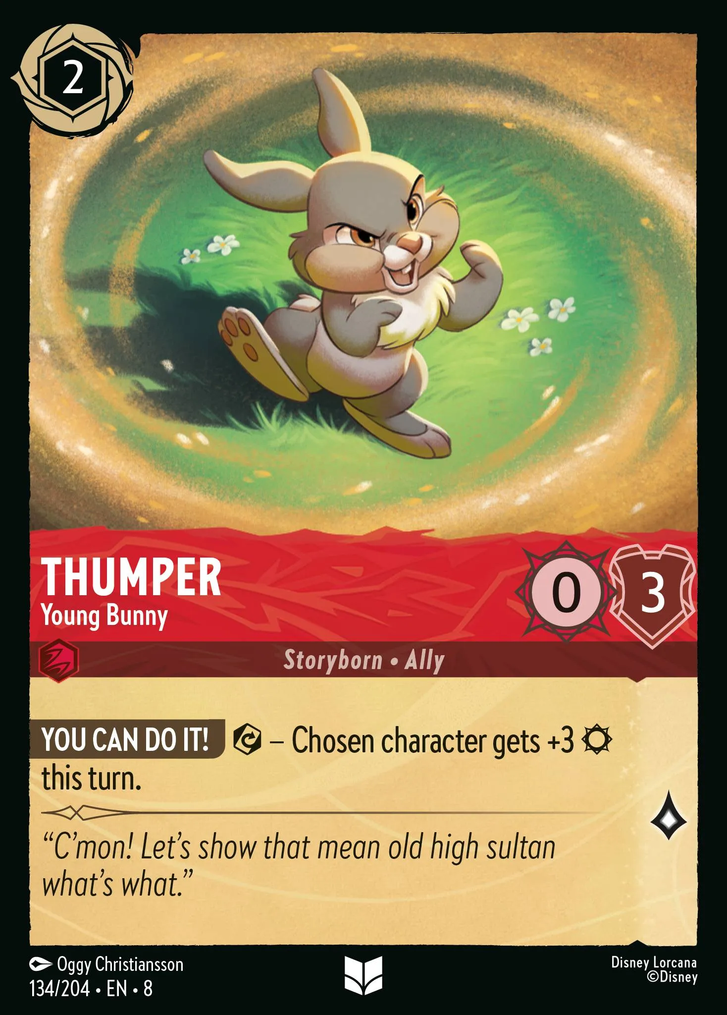 Thumper - Young Bunny · Reign of Jafar 134/211