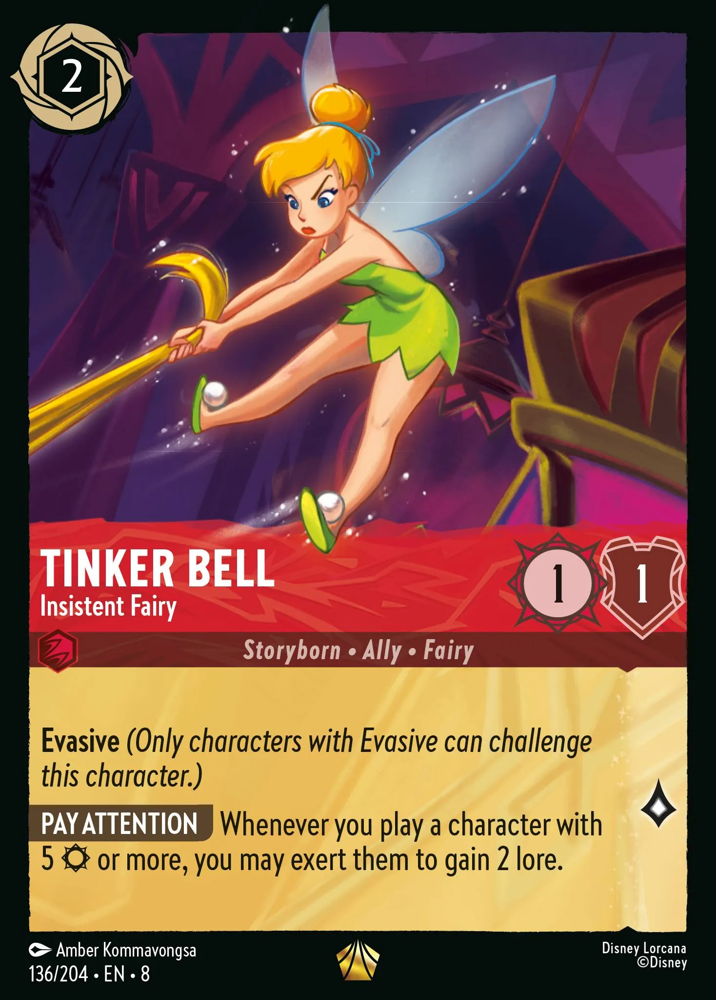 Tinker Bell - Insistent Fairy · Reign of Jafar 136/211