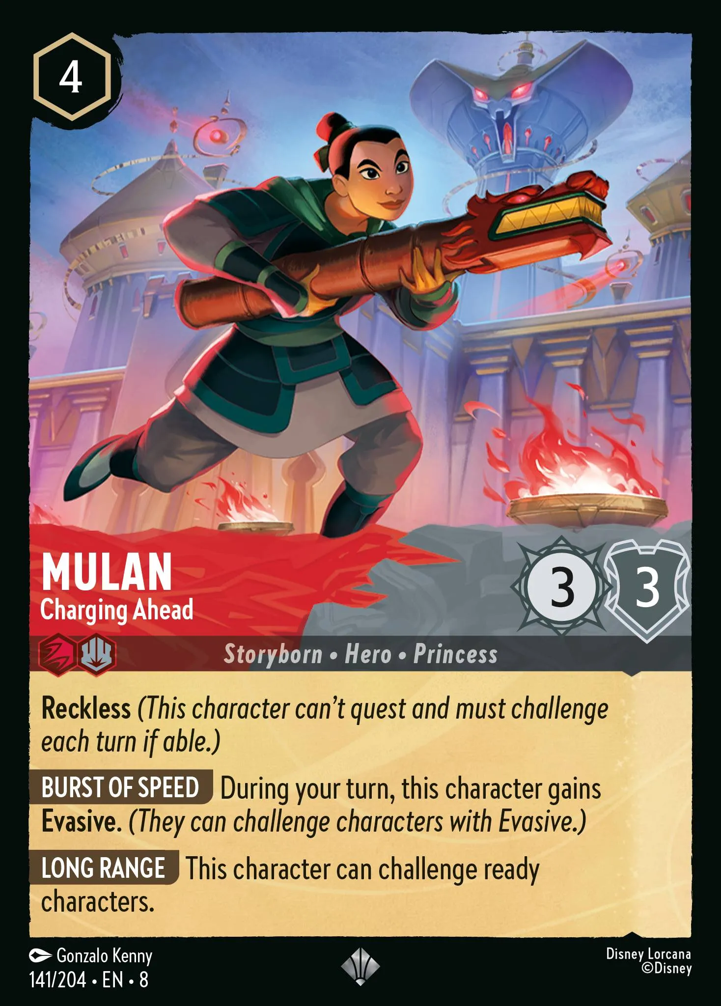 Mulan - Charging Ahead · Reign of Jafar 141/211