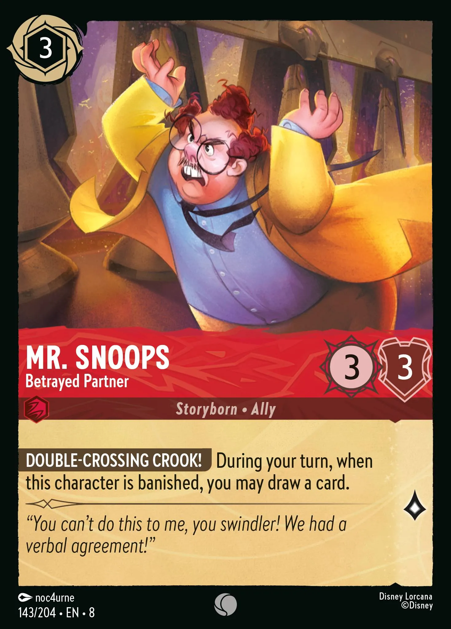 Mr. Snoops - Betrayed Partner · Reign of Jafar 143/211
