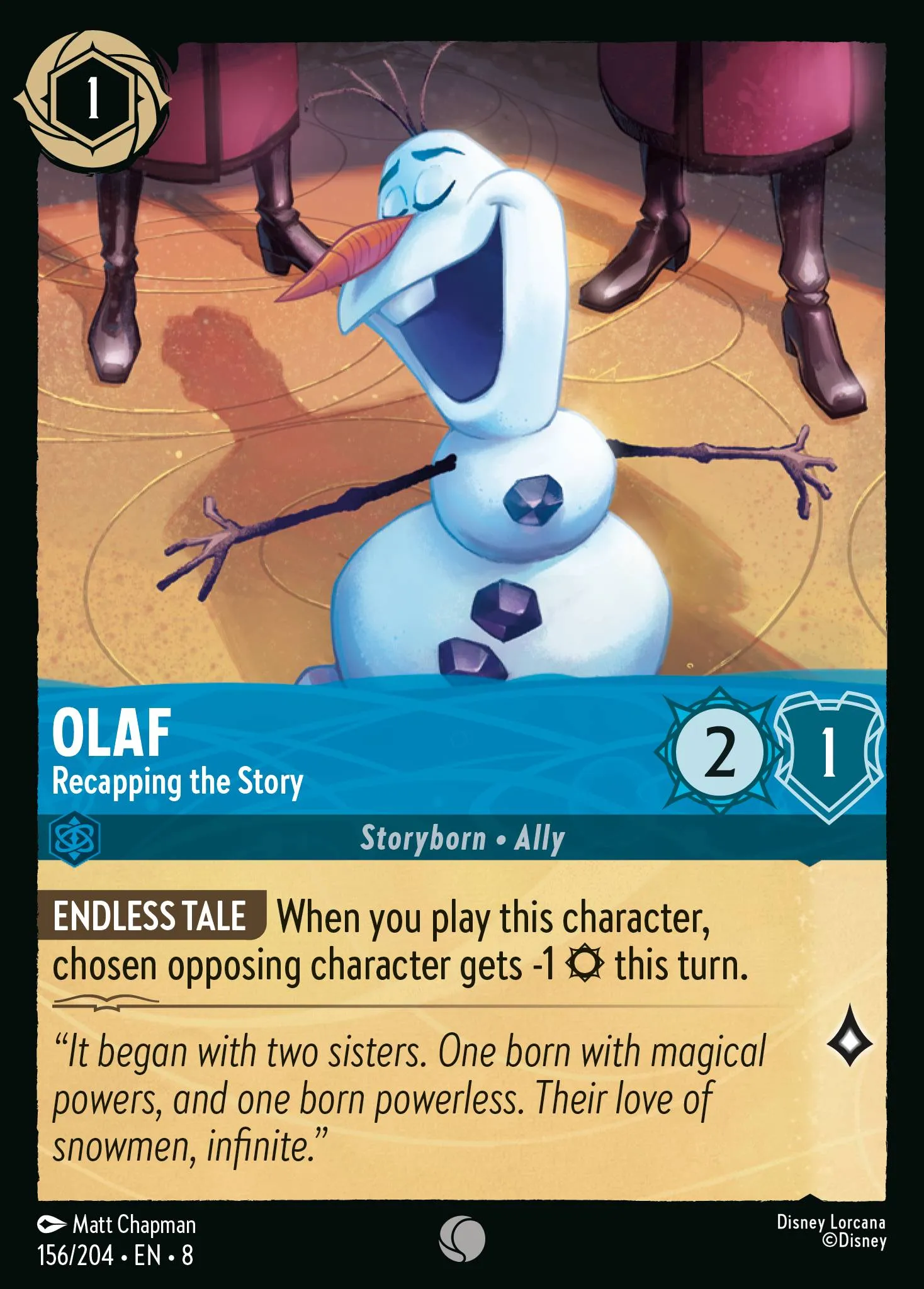 Olaf - Recapping the Story · Reign of Jafar 156/211