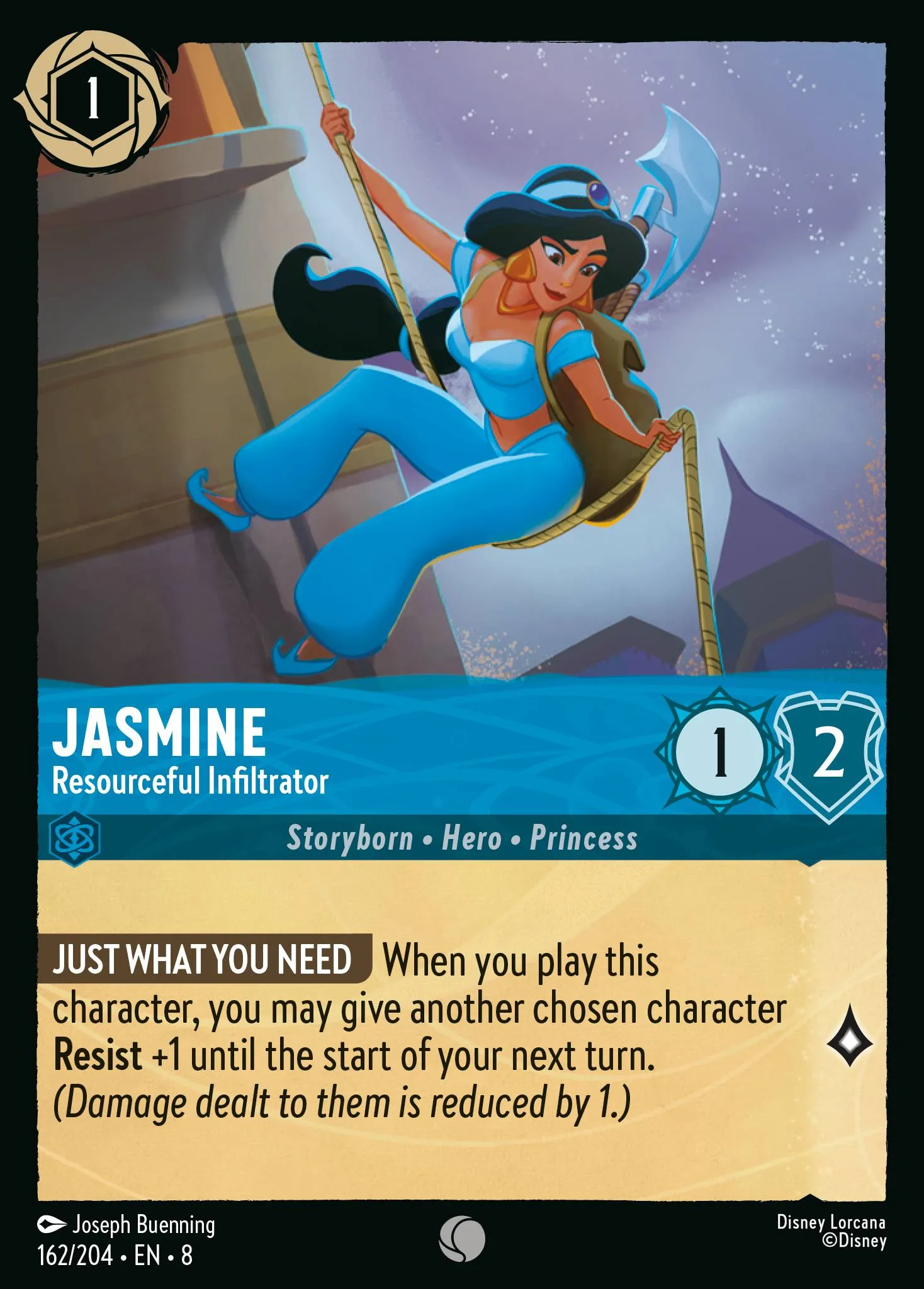 Jasmine - Resourceful Infiltrator · Reign of Jafar 162/211
