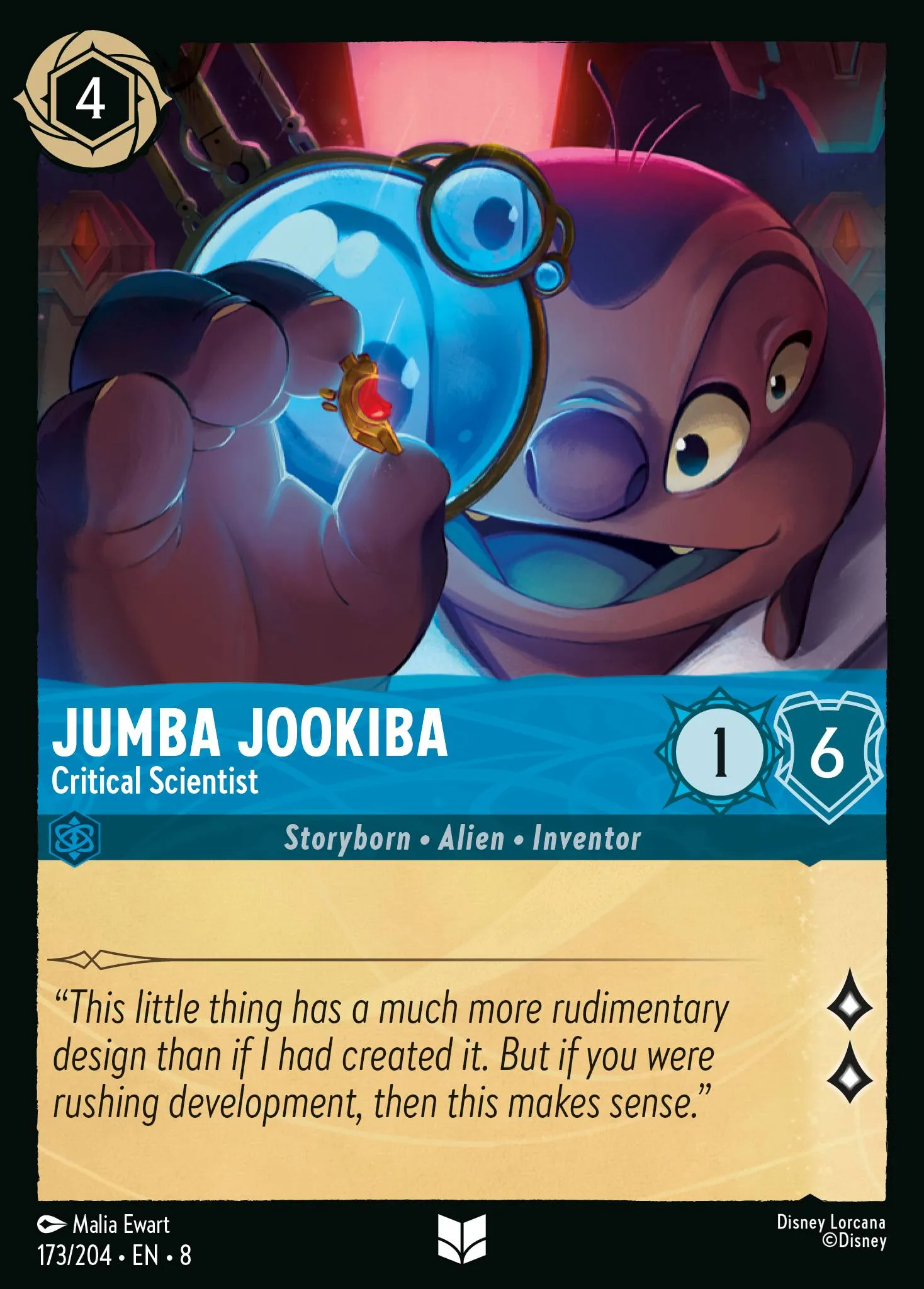 Jumba Jookiba - Critical Scientist · Reign of Jafar 173/211